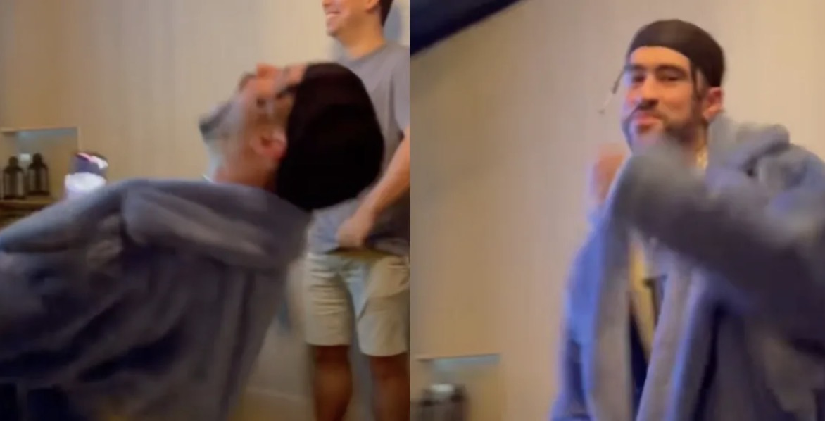 ¿Ángela Aguilar eres tú? Reviven video de Bad Bunny celebrando triunfo de Argentina y genera controversia