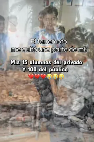 Maestra se despide de sus 115 alumnos que perdió en los terremotos de Venezuela con emotivo homenaje en video